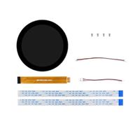 Oxxggkao 720x720/800x800 4inch Capacitive Touchable Screen Round LCD Display 10 Point Touchable High Resolution Easy Installation High Resolution Touchable Screen