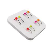 Oxxggkao 8Pcs Professional Fishing Hook with Barbs for Aggressive Species Accessories Stream Gear