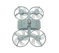 Oxxggkao Advanced Floating Themed Fan Light with Remote Control and Reduced Sound Construction Modern Ceiling Fan Light