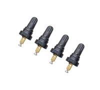 Oxxggkao All Season High Precise Weather Resistant Tire Pressure Valves Stem Quick Installation None Tool Required 4pcs Heavy Duty Rubber Metal Tire Valves