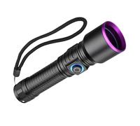 Oxxggkao Aluminum Ultraviolets Torch Flashlight 138mm Body Length Great for Easy Handling During Prolonged Gemstones Appraisal Fluorescence Inspection Tool