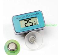 Oxxggkao Aquarium Thermometer LCD Digital Fish For Tank Thermometers With Suction Cup Waterproof No Wire Battery Powe Thermometers For Humans Forehead Non