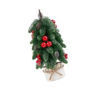 Oxxggkao Artificial Christmas Tree Small False Tree Party Supplies for Tabletop Home Farmhouse Decoration Small False Tree with Base