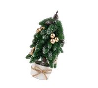Oxxggkao Artificial Christmas Tree Small False Tree Party Supplies for Tabletop Home Farmhouse Decoration Small False Tree with Base