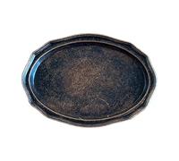 Oxxggkao Artistic Dinnerware Finish Small Plates Imaginative Play Alloy Kitchen Scene and Collectors Exquisite Stone Finish Small Plates for Toy Home Decoration Realistic Tableware Creativity