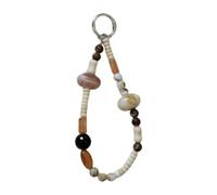 Oxxggkao Artistic Sequined Camera Cord Short Wrist Belt for Phones Highlighting Strong PVC Building and Traditional Aesthetic Appeal Camera Charm Addition