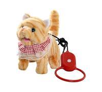 Oxxggkao Automatic Meowing Plush Toy That Walks for Toddler Comfort Learning Electric Walking Cats Toy