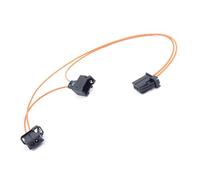 Oxxggkao Automotive Diagnostic Fiber Connector 2M1F 20cm MOST Loop Bypass Cable for Player Map & Amplifier Systems Fiber Visual Loop Link