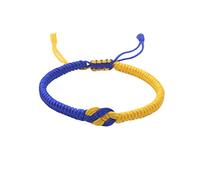 Oxxggkao Blue Yellow String Thread For Knot Braide Jewelry Handmade Wristband Adjustable Men Women K Braided Bracelets Women