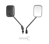 Oxxggkao Broad View Motorcycle Side Glass Shock Absorbing Structure Easy Installation Riders Upgrade Motorcycle Rearview Glass