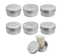 Oxxggkao Canine Training Equipment Set of 6 Heavy Duty Metal Scent Boxes Ideal for Finding and Sniffing Activities Scent Work Set for Canines
