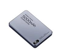 Oxxggkao Capacity 5000mAh Alloy Charging Battery Pack with Secure Attachment Fast Charging Portable Battery