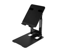 Oxxggkao Cell Phone Stand Bracket Foldable Tablet Mount Desktop Mobile Holder Angle Height Adjustable Cradle Phone Holder For Smartphone Tablet For Cooking Watching Dramas Business