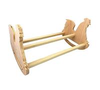 Oxxggkao Chicken Rocking Roosting Solid Strong Natural Wooden Swing Ladder Perch Toy For Roosters Pollos Baby Chicks Chooks Swing Ladder