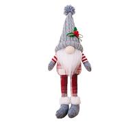 Oxxggkao Christmas Gnomes Dangle Leg Scandinavian Tomtes Farmhouse Kitchen Tiered Tray Scandinavian Decoration New Year 2024 Gift Faceless Doll