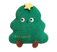 Oxxggkao Christmas Plushes Dolls Festive Gingers Plushes Throw Pillow Soft Fluffys Stuffed Tree Cushions Christmas Pillow