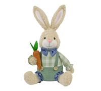 Oxxggkao Classical Pastoral Animal Figurine Decors Theme Easter Plush Toy for Coziness Space Home Ornamentation Shelf Display Sitting Animal Decors