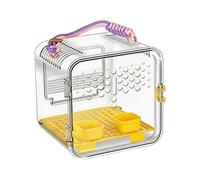 Oxxggkao Clear Bird Cage for Opening Spaces Sun Resistant Portables Safe Pet Housing for Small Animal Multifunctional Cage