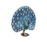 Oxxggkao Colorful Spread Tail Peacocks Figures for Landscape Spread Tail Landscape Backyard Decors Sculptures Home Big Sculptures Home Garden Sculpture