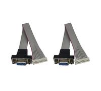 Oxxggkao Compact 12Pin VGA to PH2.0 Adapter for Easy Installation in Tight Spaces with Long Cable