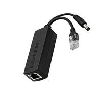 Oxxggkao Compactly Power Over Ethernet Splitter 48V to 12V 1.2A Output Ethernet Power Adapter for Security Cameras Bridge 10/100Mbps Ethernet Power Splitter