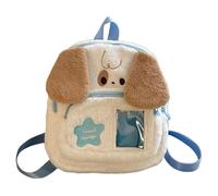 Oxxggkao Contemporary School Bag Childrens Plush Dog Backpacks Spacious Interior Outdoor Activity Soft Plush Dog Backpacks