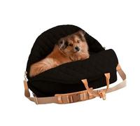 Oxxggkao Convertible Pet Travel Systems Car Carriers Folded Bed Nonslip Base Rings Storage Pocket Dog Accessories Durability Pet Carriers