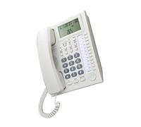 Oxxggkao Corded Telephone Basic Landline Phone for Seniors Analog Home with Call Display Small Desk Guest Room Telephone Corded