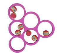 Oxxggkao Corrosions Resistant Floating Disc Bright Colored Swimming Toy For Saltwater And Chlorine Pools Beach Essential Chlorine Proof Floating Rings For Pool
