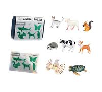 Oxxggkao Creative Building Set 3D Animal Puzzles for Encourage Storytelling Exploration Fun Learning Toy