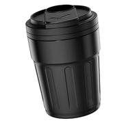 Oxxggkao Creative Coffee Mug Shaped Car Interior Ashtray Features Built in LED That Turns on Automatically When Open ABS Construction Automobile Ashtray Design