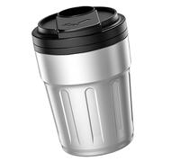 Oxxggkao Creative Coffee Mug Shaped Car Interior Ashtray Features Built in LED That Turns on Automatically When Open ABS Construction Automobile Ashtray Design