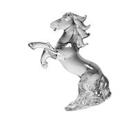Oxxggkao Crystal Horse Statues Realistic Animal Art Figurines Collections Ornament Standing for Home Decors Crystal Statues Realistic Animal Art Collections Ornament