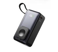 Oxxggkao Customizable Powerbank Case Shell with Integrated USB Cord Needs Welding ABS Housing Battery Not Provided for Travel Use Soldering Power Institution