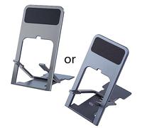 Oxxggkao Desktop Phone Dock Foldable Display Holder For 12 11 8 7 For Smart Phones Portable Lazy Tablet Stand Organizer Rack Online Class Live Gift Compact Playstand