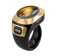 Oxxggkao Digital Counter App Connection Activity Rings Featuring Color Screen and 3 Stage Adjustable Rings Comfortable Wearable Digital Counter