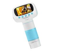 Oxxggkao Digital Microscope Toy with 2Inch Display Handheld Educational Science Learning Tool Kids Digital Microscope