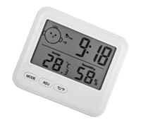 Oxxggkao Digital Temperature And Hygrometer Guage For Home Use Featuring Large Display And Fun Display Features Home Climate Control