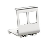 Oxxggkao DIN Compatible Mounting with Design Heavy Duty Metal Construction for Equipment Cable Management Secure DIN Fixing Clamp