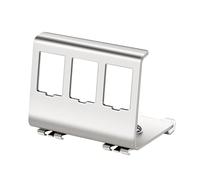 Oxxggkao DIN Compatible Mounting with Design Heavy Duty Metal Construction for Equipment Cable Management Secure DIN Fixing Clamp