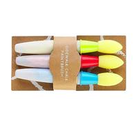 Oxxggkao Do It Yourself Sidewalk Chalk Paint Brush Set Pack Of 3 For Vibrant Art On Various Surfaces Creative Art Tools