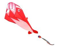 Oxxggkao Dolphin Kite Suitable For Flying Children And Beginners With Super Long Tail Amazing Orange-color Kites Adults