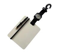 Oxxggkao Durability Dives Board with Compasses and Rotating Clip for Underwater Communication and Dive with