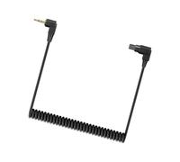 Oxxggkao Durability Gold Plate 2.5mm Shutter Remote Cable Spring Flashing Syncing Cable for MultiBrand Camera Flashing Synchronization Gold Plate Camera Triggering Wire