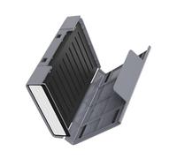 Oxxggkao Durability Hard Disk Storage Box Fit 4x2.5Inch or 1x3.5Inch Drives Holder or for 10pc Disk for Travel Organization External HDDs Enclosure