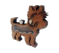 Oxxggkao Durability Wooden Keepsakes Container for Pet Furs Storage for Enduring Use and Decorative Display in Homes Pet Cremation Urn Alternative