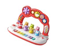 Oxxggkao Early Learning Educational Keyboard Whac Mole Toy Interactive Game Musical for Children Fine Motor Skill Training Music Keyboard