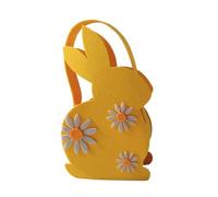 Oxxggkao Easter Eggs Basket Chicks Ears Felt Gift Bag Packaging Handbag Happy Party Decorations Kids Favor Supplies