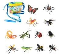 Oxxggkao Educational Animal Figures Set for Children Exploring Biology and Creativity Simulation Fly Toy Set