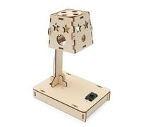 Oxxggkao Educational Wooden Puzzle Lamp for Kids to Learn Circuit Principles Through Hands on Assembly Creative Technology Model